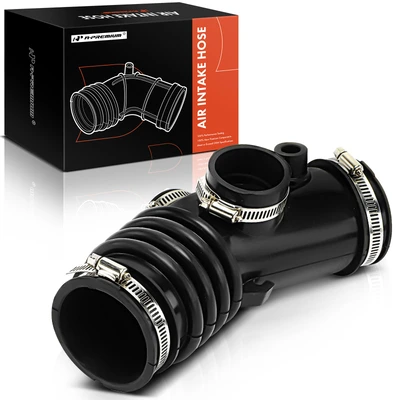 Engine Air Intake Hose with Hose Clamps