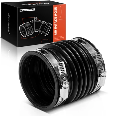 Engine Air Intake Hose with Hose Clamps