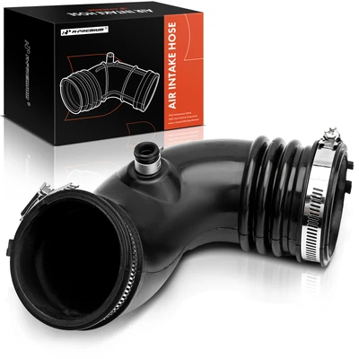 Air Cleaner To Engine Intake Hose with Hose Clamps
