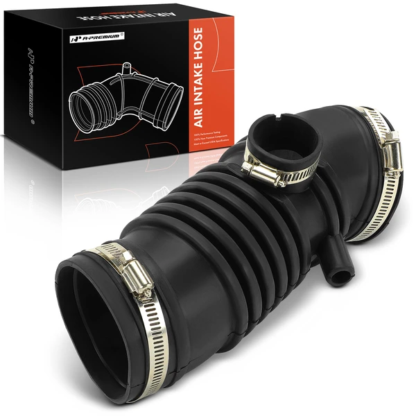 Engine Air Intake Hose with Clamps for 1989-1992 Ford Probe