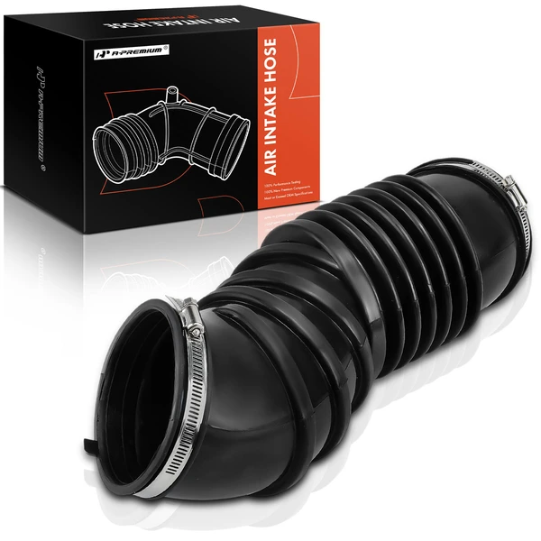 Air Intake Hose Outlet Tube with Clamp for 1999-2003 Ford F-450 Super Duty