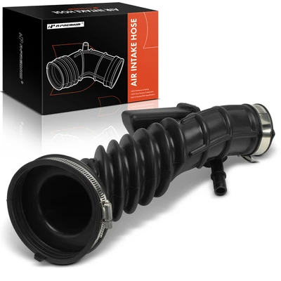 Air Cleaner To Engine Intake Hose with Hose Clamps