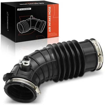Air Cleaner To Engine Intake Hose with Hose Clamps