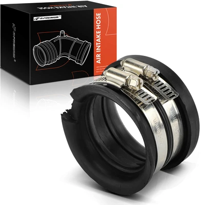 Engine Air Intake Hose with Hose Clamps