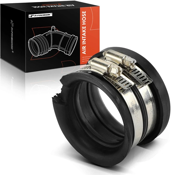 Engine Air Intake Hose with Hose Clamps for Honda Fit 2009-2014