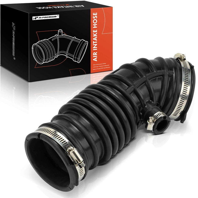 Engine Air Intake Hose with Hose Clamps for Nissan 370Z 09-20 Infiniti G37 Q40