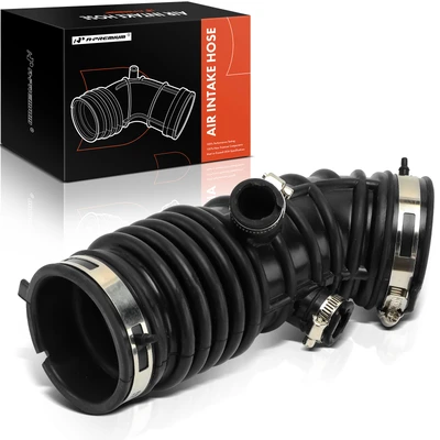Engine Air Intake Hose with Hose Clamps