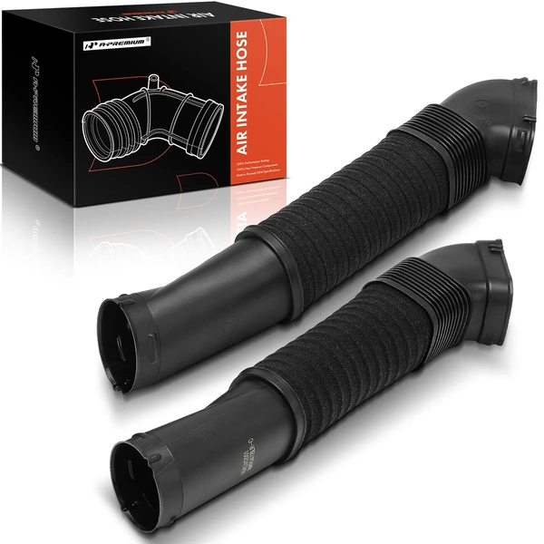 2 Pcs Driver & Passenger Engine Air Intake Hose for Mercedes-Benz CL550 CL63 AMG