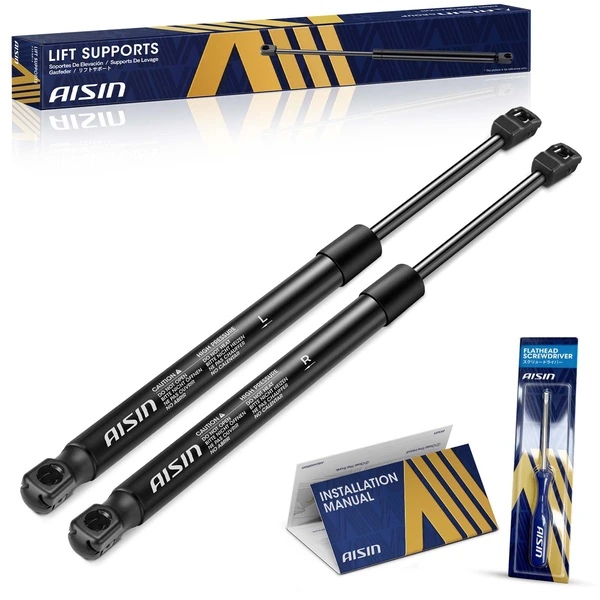 AISIN GASAZ-00453 2 Pcs Rear Tailgate Lift Support for 2003-2006 Isuzu Ascender
