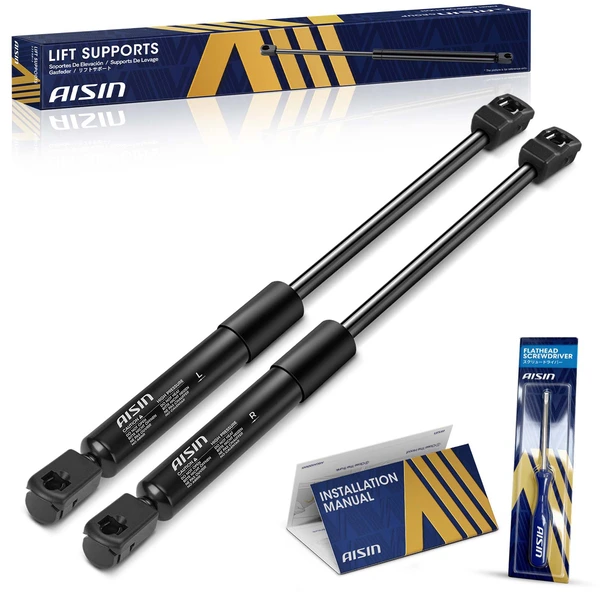 AISIN GASCH-00471 2 Pcs Front Hood Lift Support Strut for 2011-2023 Chrysler 300
