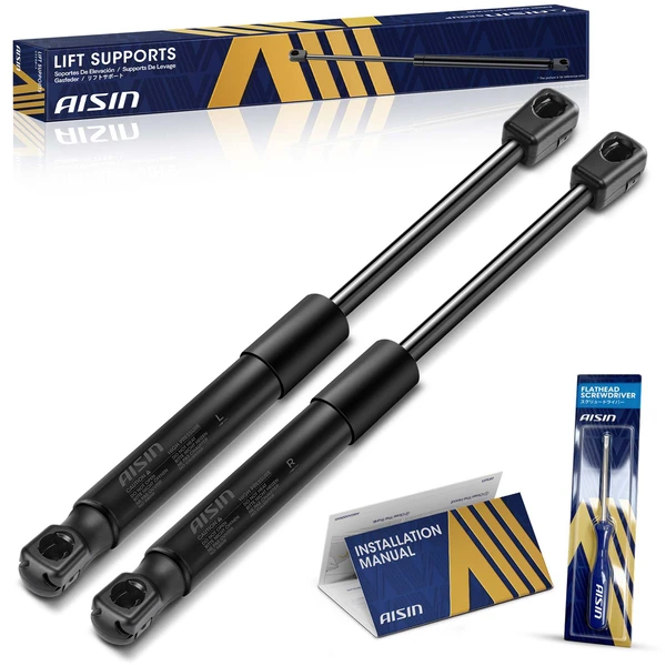AISIN GASCH-00564 2 Pcs Trunk Lid Lift Support Shock Strut for 2008-2021 Dodge Challenger