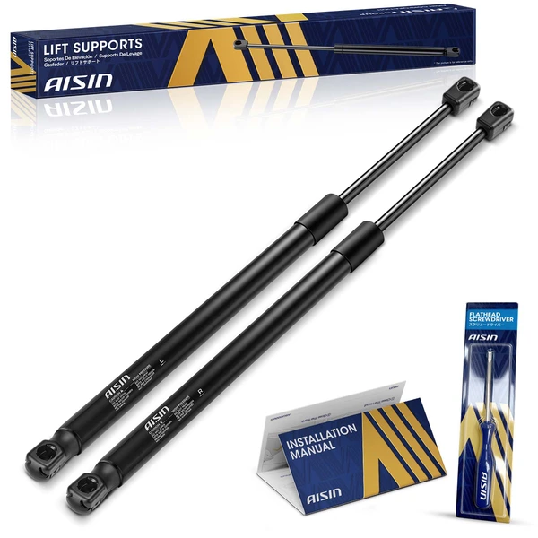 AISIN GASCH-00568 2 Pcs Rear Tailgate Lift Support Shock Strut for 2011-2023 Dodge Durango