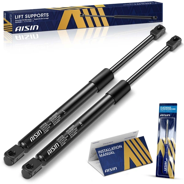 AISIN GASFD-00667 2 Pcs Rear Window Lift Support Shock Strut for 2018-2023 Lincoln Navigator