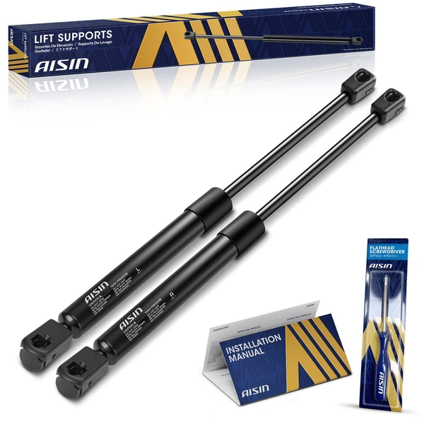 AISIN GASFD-00673 2 Pcs Front Hood Lift Support Strut for 2002-2010 Ford Explorer