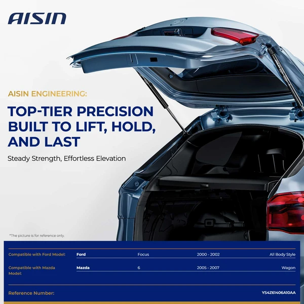 AISIN GASFD-00710 2 Pcs Rear Tailgate Lift Support Strut for 2005-2007 Mazda 6
