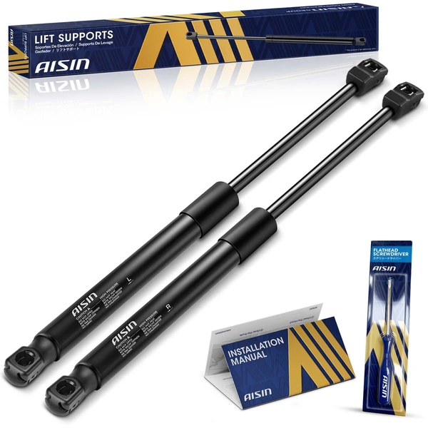 AISIN GASH-00797 2 Pcs Front Hood Lift Support Shock Strut for 2010-2011 Honda Accord Crosstour