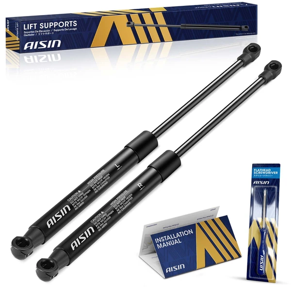 AISIN GASH-00827 2 Pcs Rear Liftgate Lift Support Strut for 2019-2022 Honda HR-V