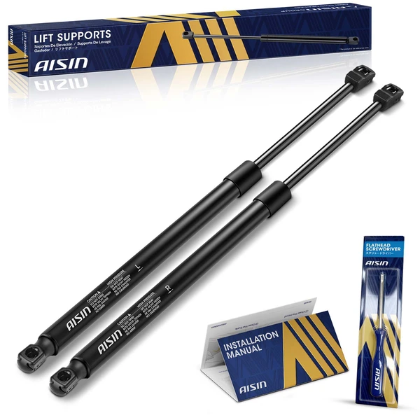AISIN GASH-00842 2 Pcs Rear Tailgate Lift Support Strut for 2016-2019 Honda Pilot