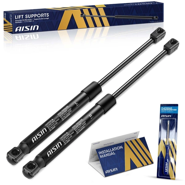 AISIN GASAZ-00912 2 Pcs Rear Tailgate Lift Support Strut for 2004-2011 Mitsubishi Endeavor