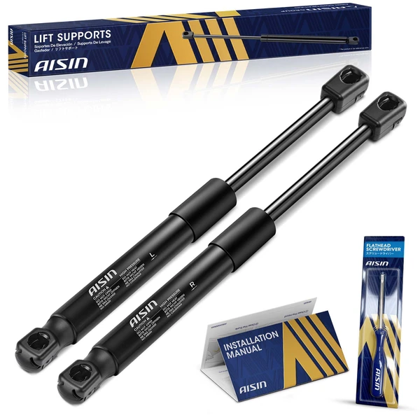 AISIN GASN-00929 2 Pcs Trunk Lid Lift Support for 2009-2013 INFINITI G37