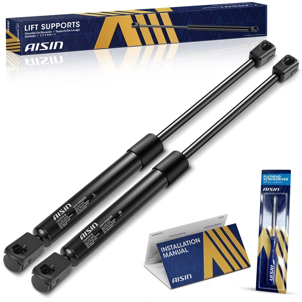AISIN GASGM-00333 2 Pcs Rear Window Lift Support Shock Strut for 2000-2006 Chevrolet Tahoe