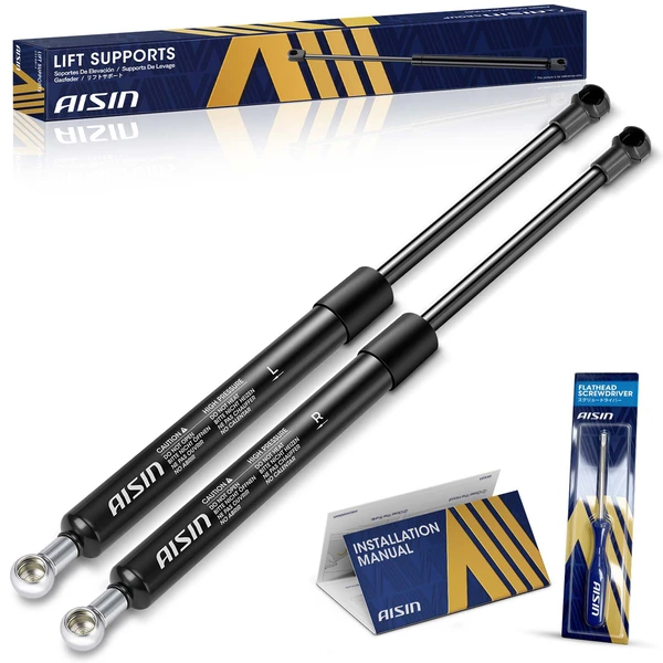 AISIN GASGM-00338 2 Pcs Rear Tailgate Lift Support for 2007-2014 Cadillac Escalade