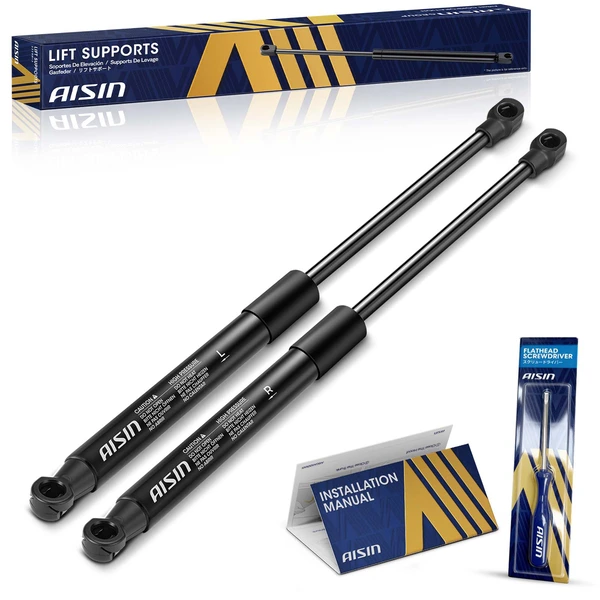 AISIN GAST-01683 2 Pcs Trunk Lid Lift Support Shock Strut for 2011-2016 Scion tC