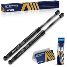 AISIN GAST-01879 2 Pcs Front Hood Lift Support Strut for 2014-2021 Toyota Tundra