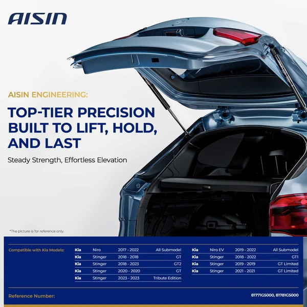 AISIN GASKA-01041 2 Pcs Rear Tailgate Lift Support for 2017-2022 Kia Niro