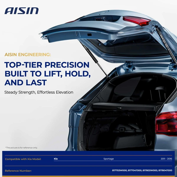 AISIN GASKA-01075 2 Pcs Rear Tailgate Lift Support Shock Strut for 2011-2016 Kia Sportage