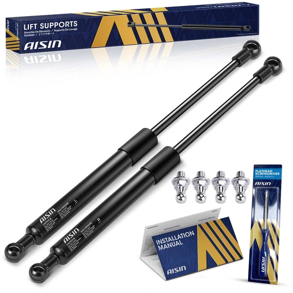 AISIN GAST-01125 2 Pcs Front Hood Lift Support Strut for 2003-2009 Lexus GX470