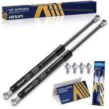 AISIN GAST-01145 2 Pcs Front Hood Lift Support Strut for 2008-2011 2013-2015 Lexus LX570