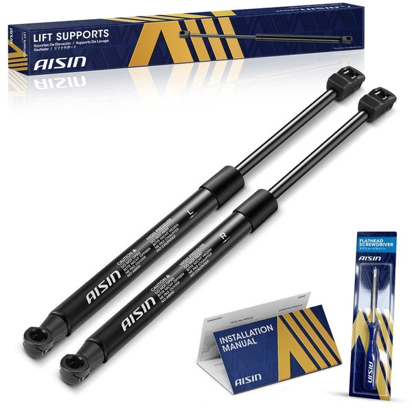 AISIN GAST-01155 2 Pcs Rear Tailgate Lift Support Strut for 2010-2015 Lexus RX350