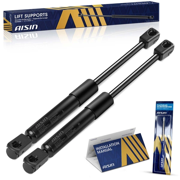 AISIN GASM-01361 2 Pcs Rear Right Tailgate Lift Support for 2007-2011 Mitsubishi Eclipse