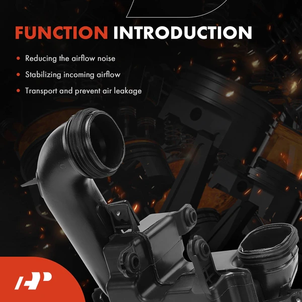 Air Cleaner Intake Resonator Duct Tube for Hyundai Elantra 11-13 Elantra GT 1.8L