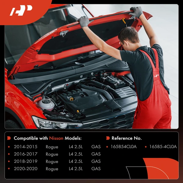 Air Cleaner Intake Resonator for Nissan Rogue 2014-2020 L4 2.5L GAS Naturally