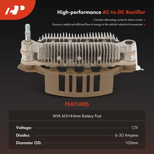 Alternator Rectifier Diode for Subaru Outback Legacy Mitsubishi Galant Eclipse