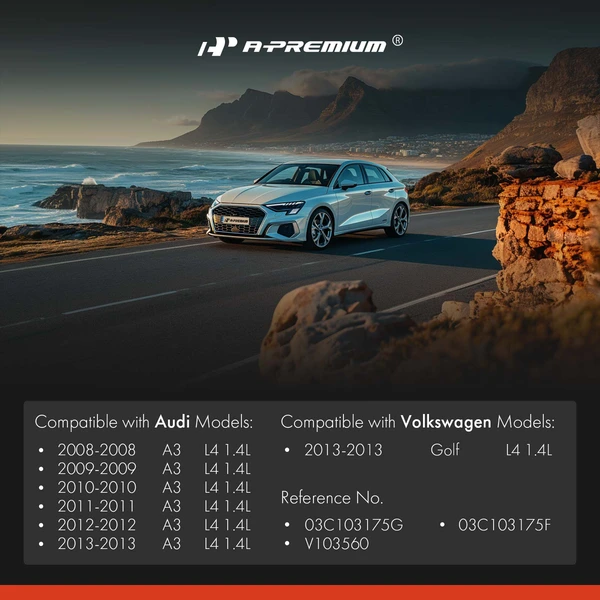 A-Premium APAIS003 Engine Air Intake Vacuum Check Valve