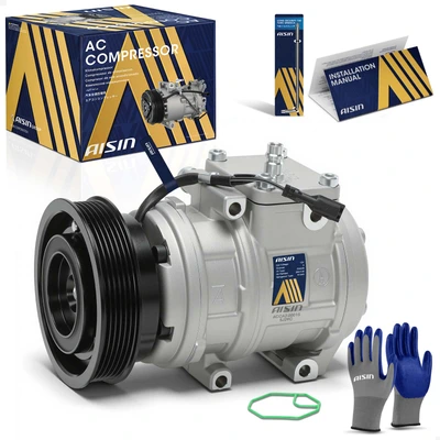 2005-2009 Hyundai Tucson AC Compressor Aisin ACCAZ-00015