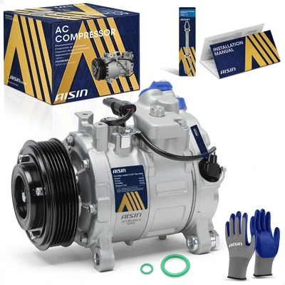 AISIN AC Compressor with Clutch