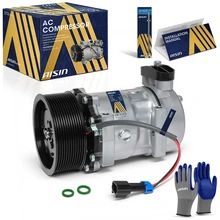 2008-2010 Peterbilt 388 AC Compressor Aisin ACCAZ-00768