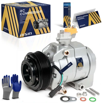 AISIN AC Compressor with Clutch
