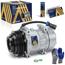 2006 2008 Peterbilt 387 AC Compressor Aisin ACCAZ-00979