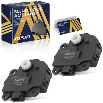 AISIN 2 Pcs Main HVAC Blend Door Actuator for 2005-2009 Buick Allure