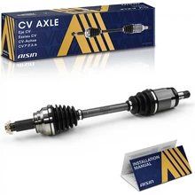 2008-2018 BMW X6 1pc CV Axle Shaft Front Left Aisin CVABM-00042