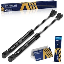 AISIN 2 Pcs Hood Lift Supports Shock Struts