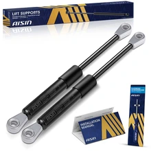 AISIN 2 Pcs Under Rear Seat Lift Supports Shock Struts for 2003-2007 Dodge Ram 3500