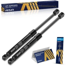 AISIN 2 Pcs Rear Tailgate Lift Supports Shock Struts for 1984-1990 Ford Bronco II