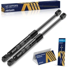 AISIN 2 Pcs Front Hood Lift Supports Shock Struts