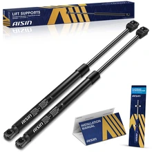 AISIN 2 Pcs Rear Tailgate Lift Supports Shock Struts for 2014-2023 Ford Transit Connect